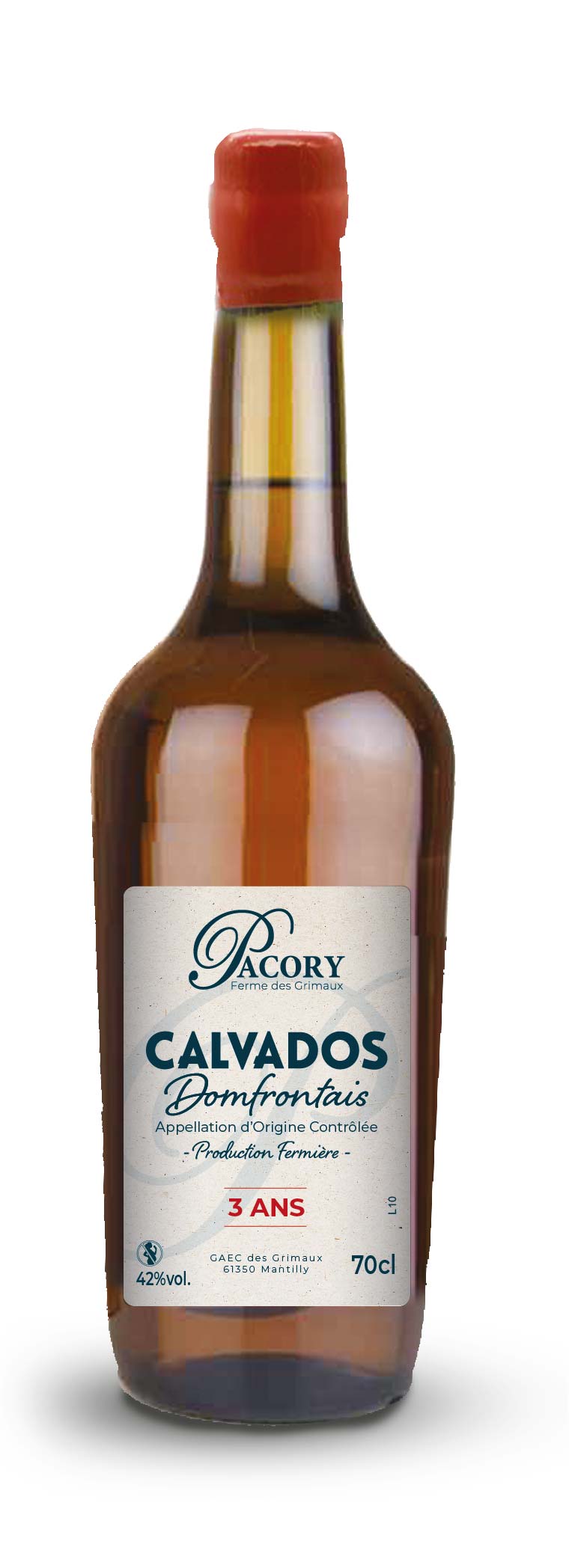 Calvados Domfrontais Pacory 3ans