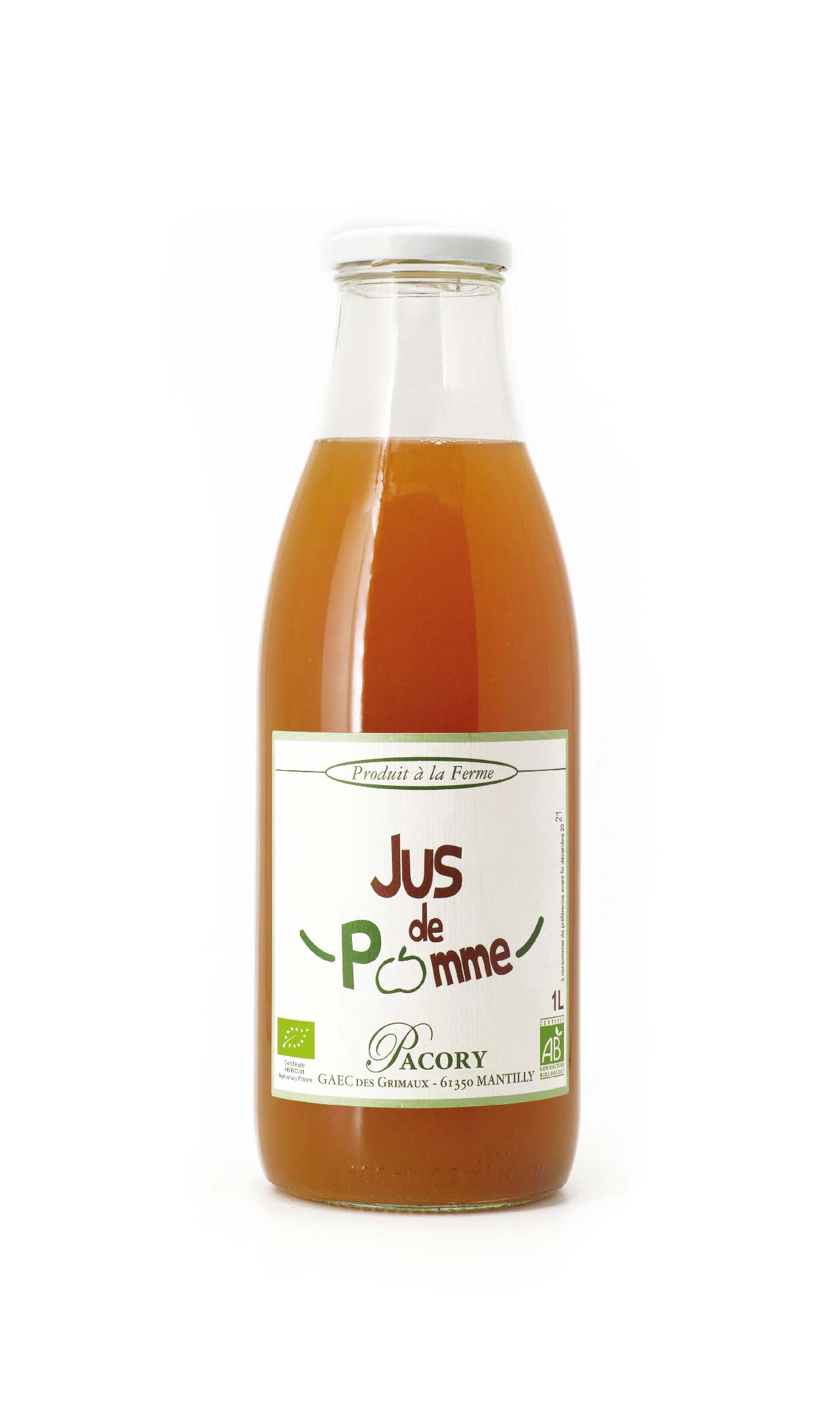 Jus de Pomme Bio - Pacory